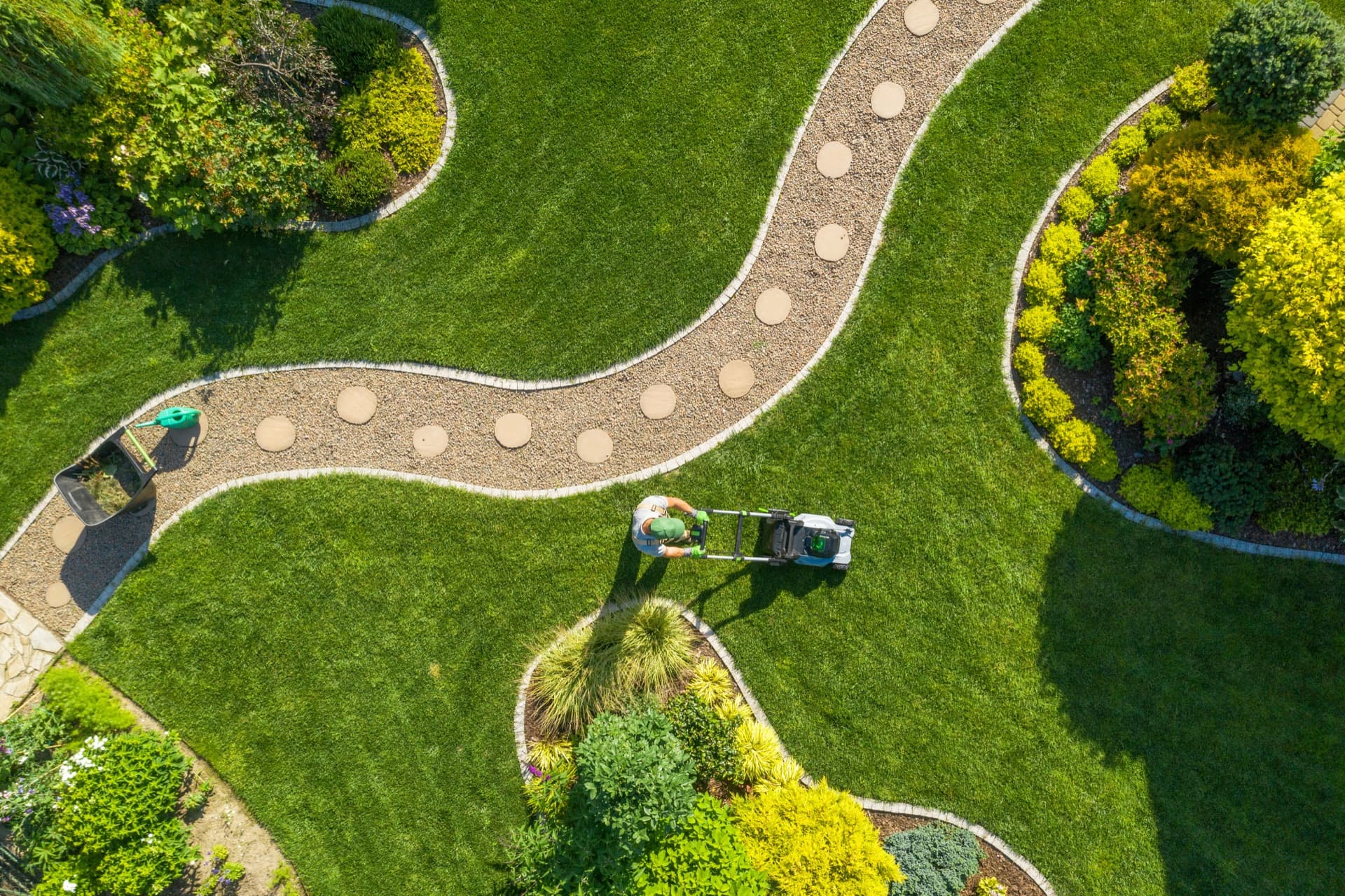 Bulk landscaping materials — soil, mulch, gravel, and sand delivered by Soil Direct