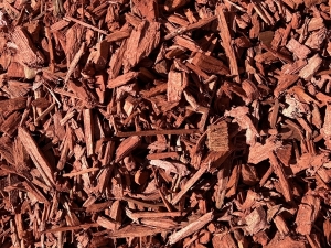 Red Dyed Wood Chips