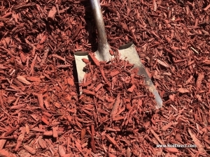 Red Dyed Wood Chips