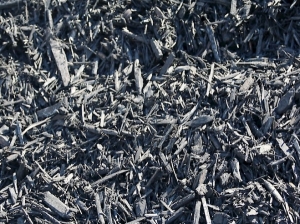 Black Dyed Wood Chips