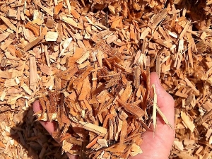 Red Dyed Wood Chips