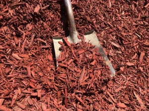 Red Dyed Wood Chips