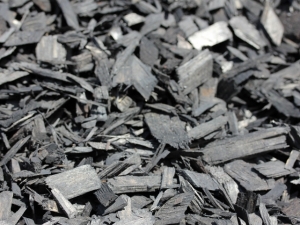 Black Dyed Wood Chips